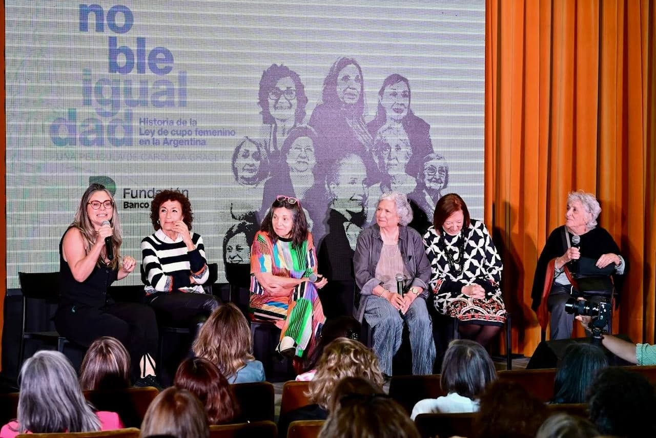 Micaela Ferraro participa de un panel sobre la Ley de Cupo Femenino